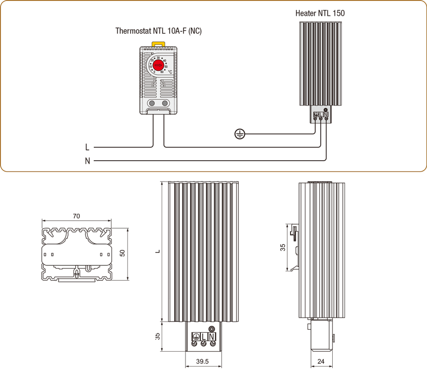 Semiconductor Heater NTL 150